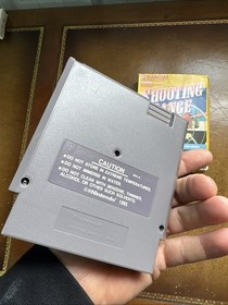 Nintendo NES Shooting Range Light Gun Series Cartridge With Box Tested!