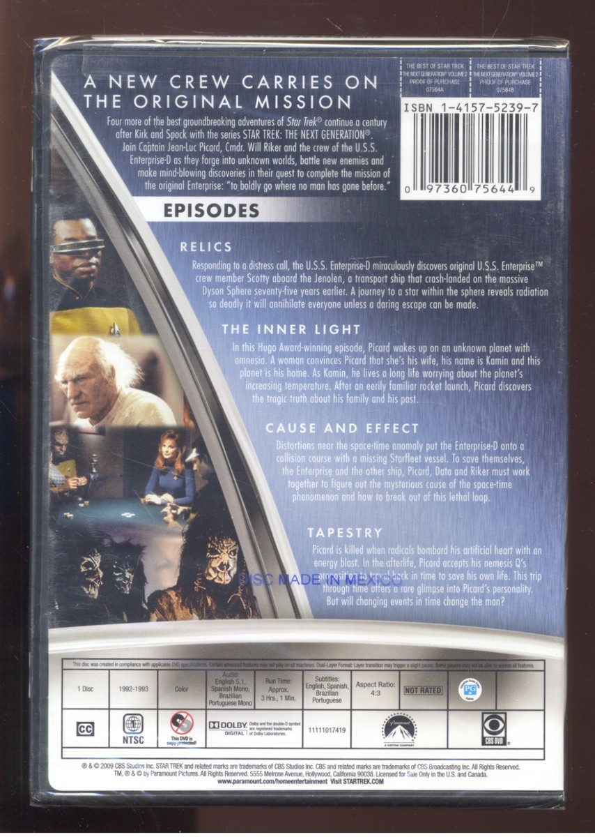 The Best of Star Trek the Next Generation: Volume 2 (DVD