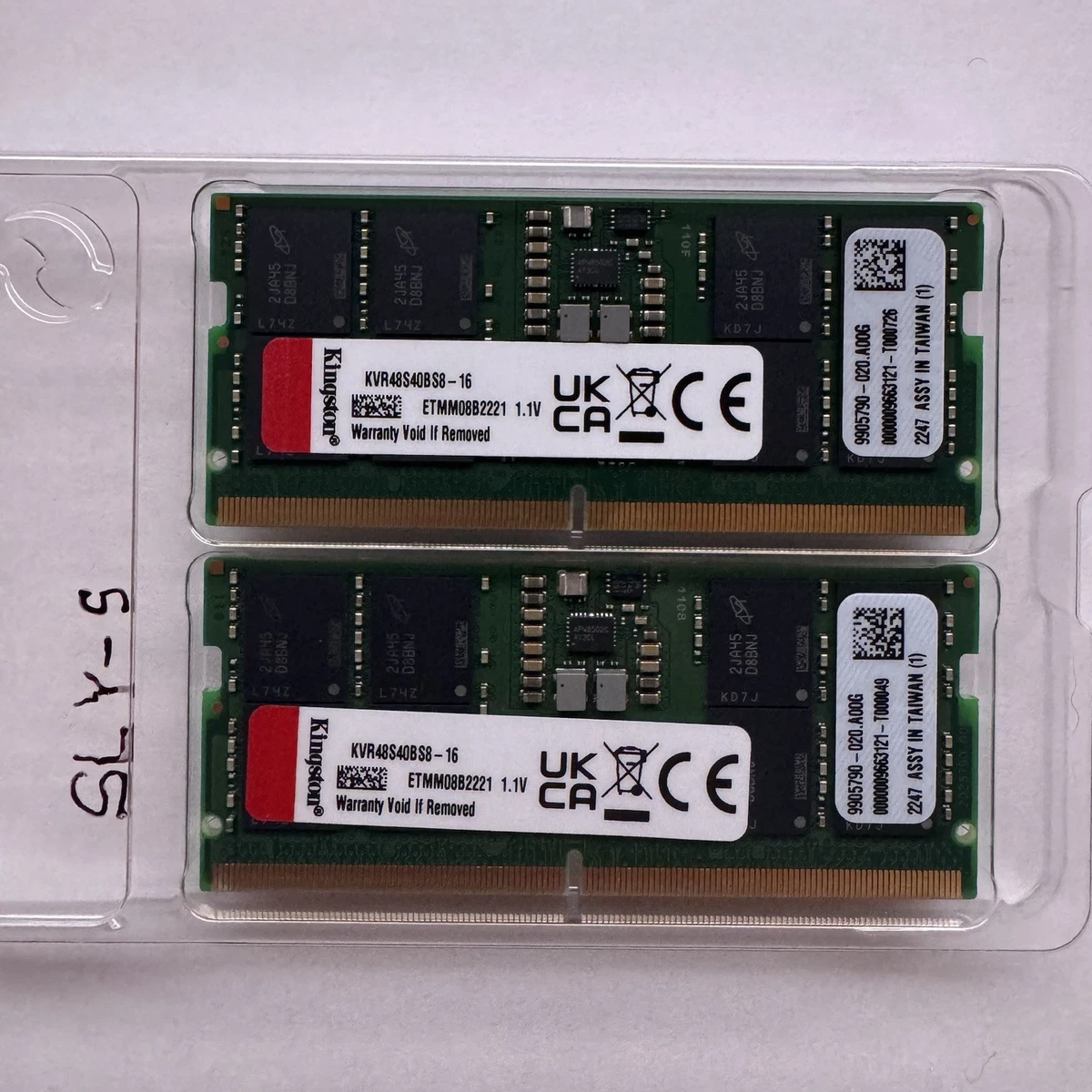 25+ Kingston SO-DIMM 16 GB Computer Memory (RAM) for sale