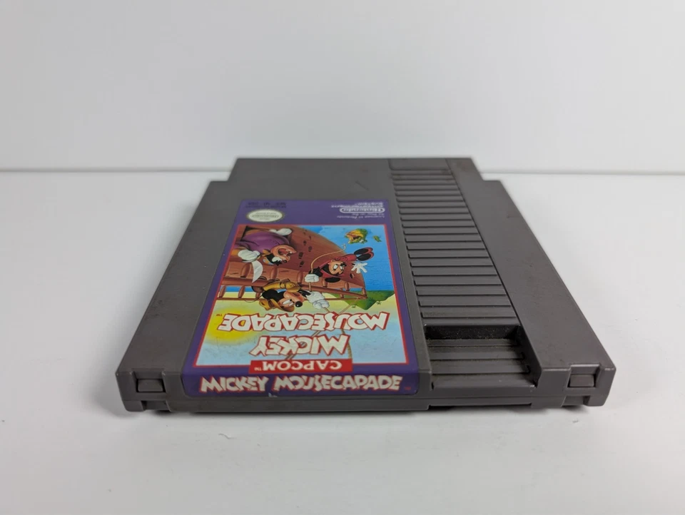Mickey Mousecapade Nintendo NES, 1988 Capcom Authentic Tested Cartridge - Image 3 of 4