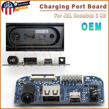 OEM USB Charging Port Board NEW Audio Jack Connector Dock For JBL Boombox 2 ND