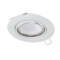 Einbaustrahler Deckenspot Stahl In Weiss GU10 Fassung