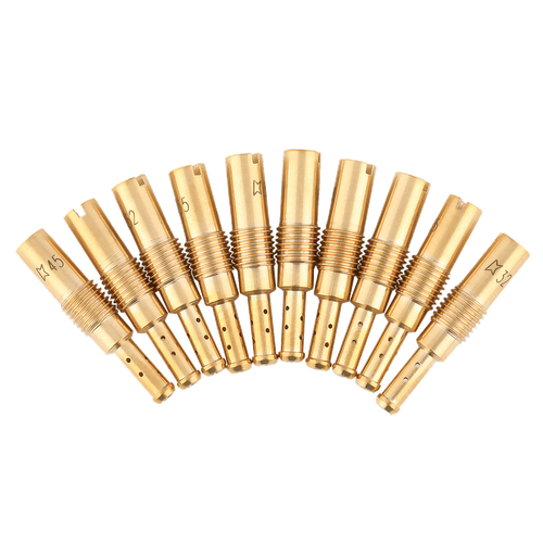 Motorcycle Carburetor Main Jet Kit Set Slow/Pilot Jet Main for PWK PE