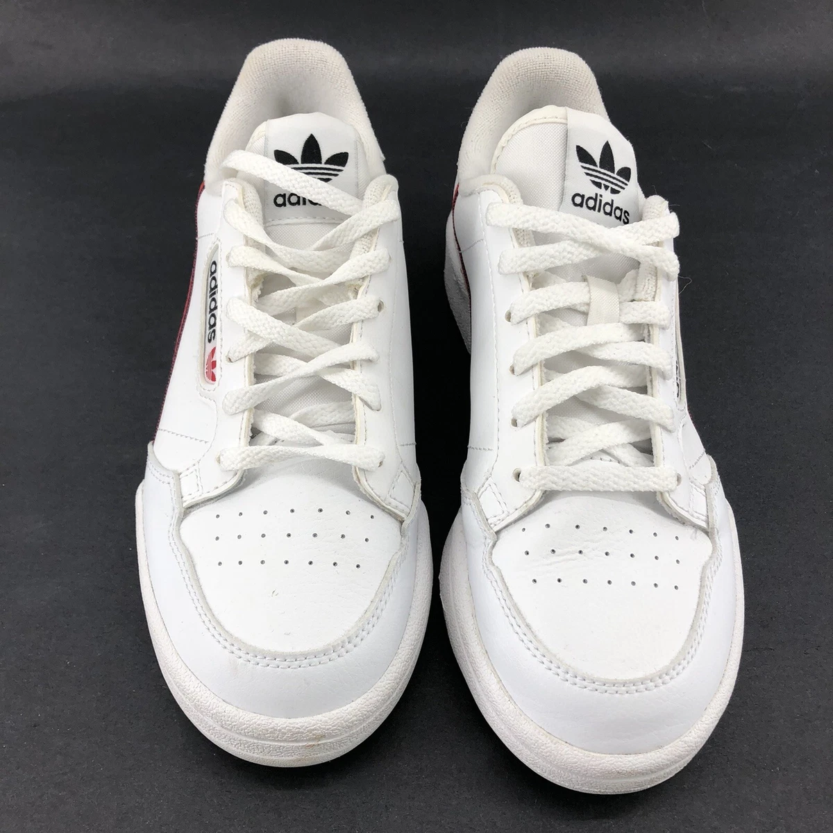 Adidas Big Originals Continental 80 White/Red/Black F99787 Size 3.5 eBay