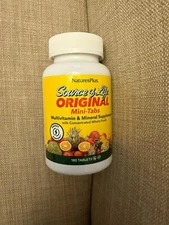 Natures Plus Source of Life - 180 Mini-Tabs - Multivitamin & Mineral - Support..