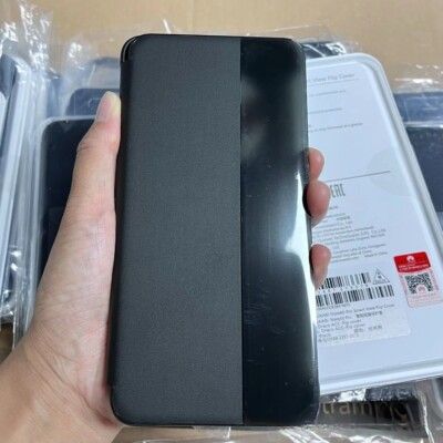 Original HUAWEI Mate60 Pro Schutz Hülle Case Smart View Leather Flip Cover