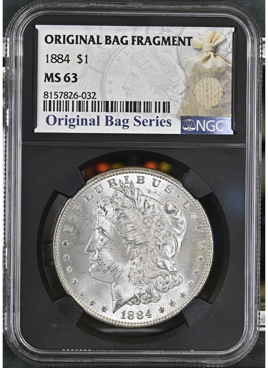 1884年 MORGAN SILVER DOLLAR アメリカPCGS MS63 Certified Morgan Silver Dollar 1884-CC MS63PL PCGS - Golden Eagle