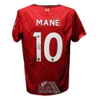Sadio Mane Autographed Liverpool Soccer Jersey - BAS
