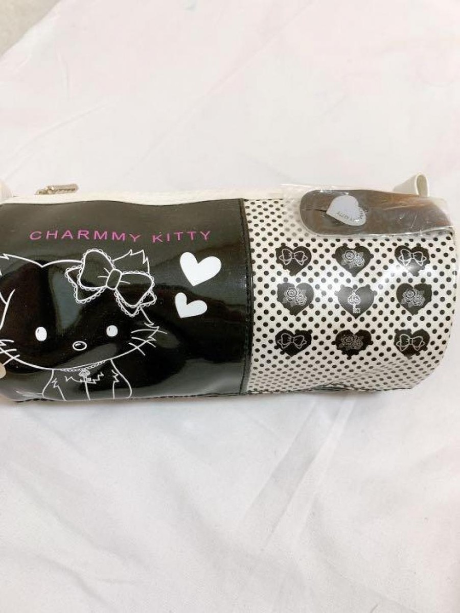 Sanrio Charmmy Kitty Enamel Pouch Vintage 2006 Kittiler Collection