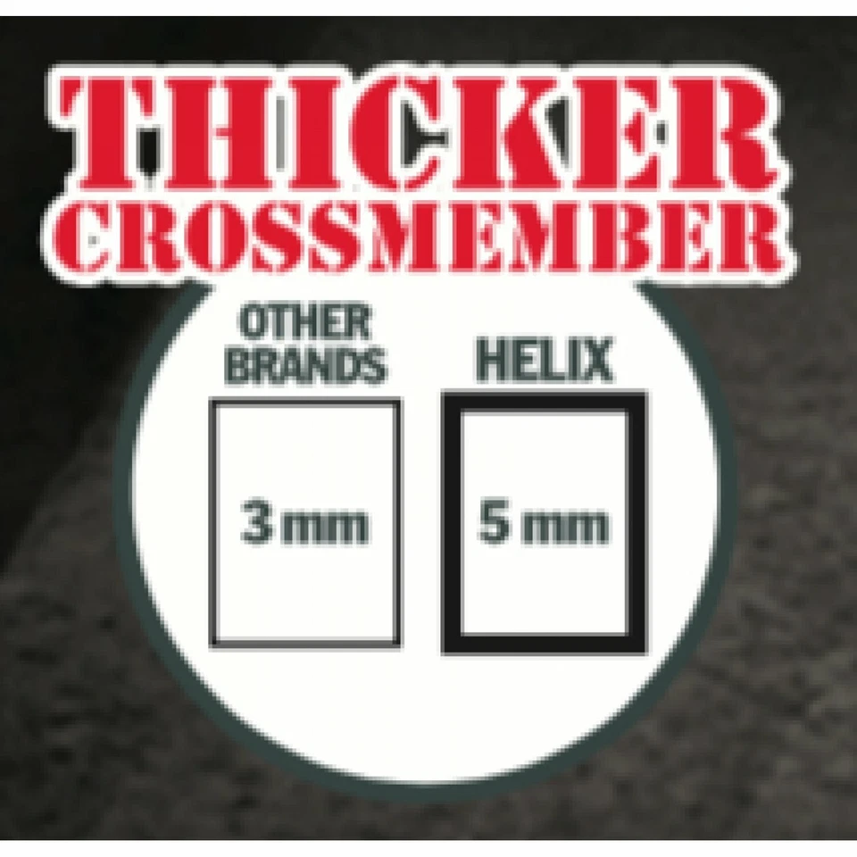 Cuadro 55-57 International335" Mustang II IFS AeroShock Stock 5x45 Hombre RHD Rack Foto 4 de 4