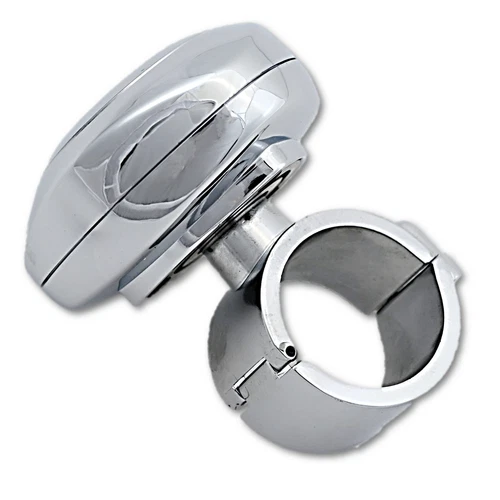 Chrome Steering Wheel Spinner Suicide Brody Knob - Hot Rat Rod Car/Truck/Big Rig - Picture 1 of 3