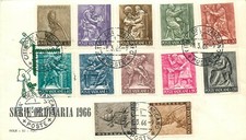 Vatican, FDC Sole - Work of Man, 08/03/1966
