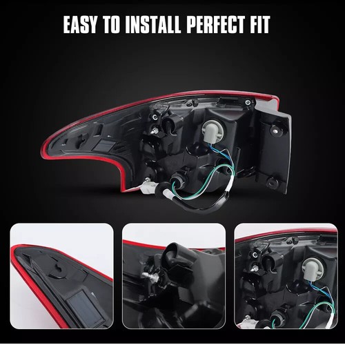 Luz trasera exterior derecha lámpara de freno para Mitsubishi Outlander MK3 2016-19 - Imagen 3 de 16