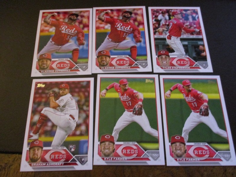 2023 TOPPS SERIES ONE CINCINNAT REDS TEAM LOT VOTTO FARMER ASHCRAFT 11 QTY