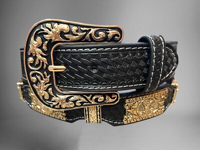 Men s Western Style Concho Belt Cinto Vaquero Concho Cinto Vaquero Centenario