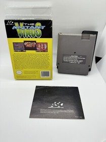 The Mutant Virus Nintendo NES Complete CIB Rare Nice!