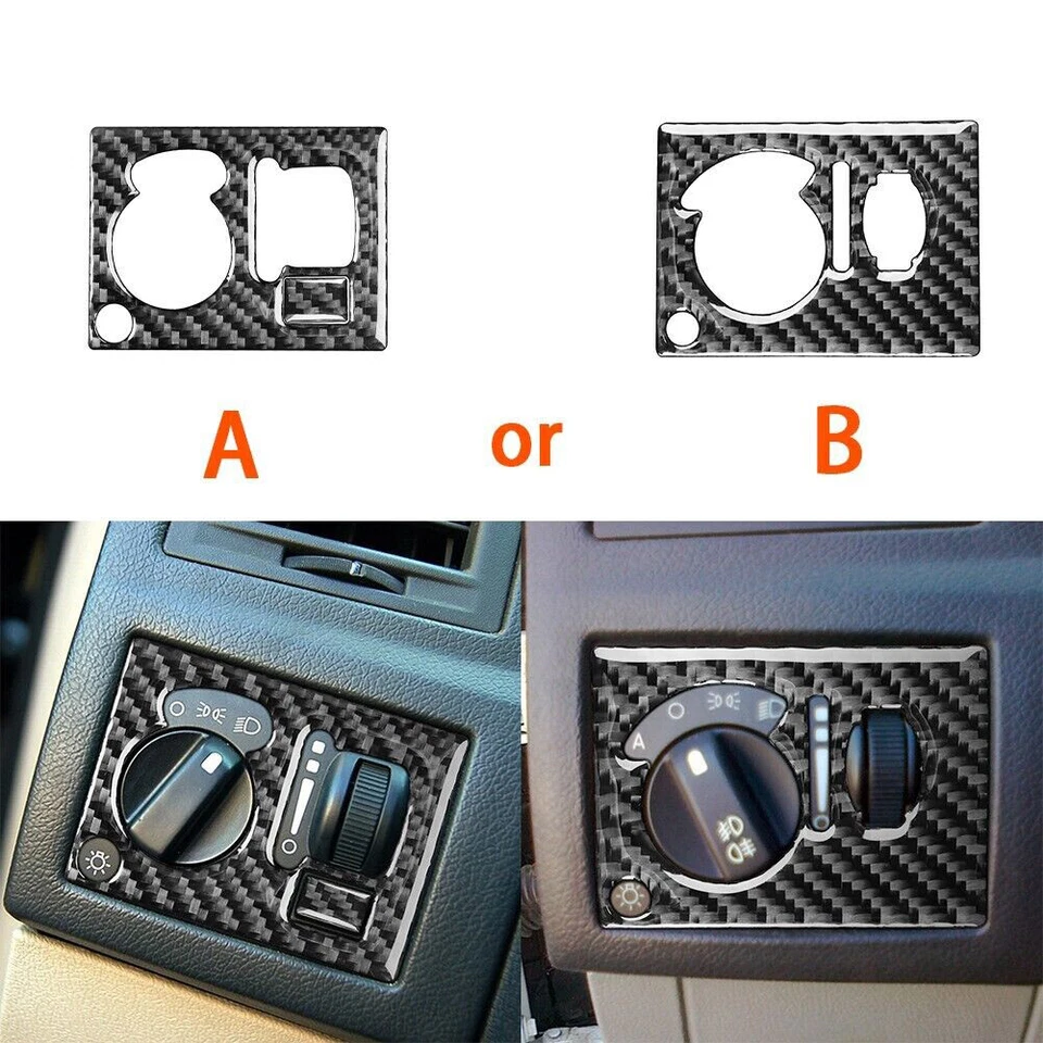 Kits de 30 piezas de cubierta interior completa de fibra de carbono real para Chrysler 300 2005-2010 Foto 2 de 4