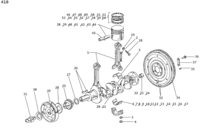 NISSAN Genuine Pilot Bearing Crank Clutch Roller 240SX 300ZX 32202