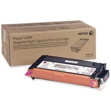 New Genuine Xerox Phaser 6280 Magenta Toner Cartridge 106R01393