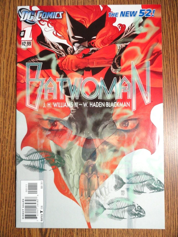 Batwoman #1 Neuf 52 Premiere Clé J.H.Williams 1st Imprimé Batman Gunn Verset Dc - Photo 1/1