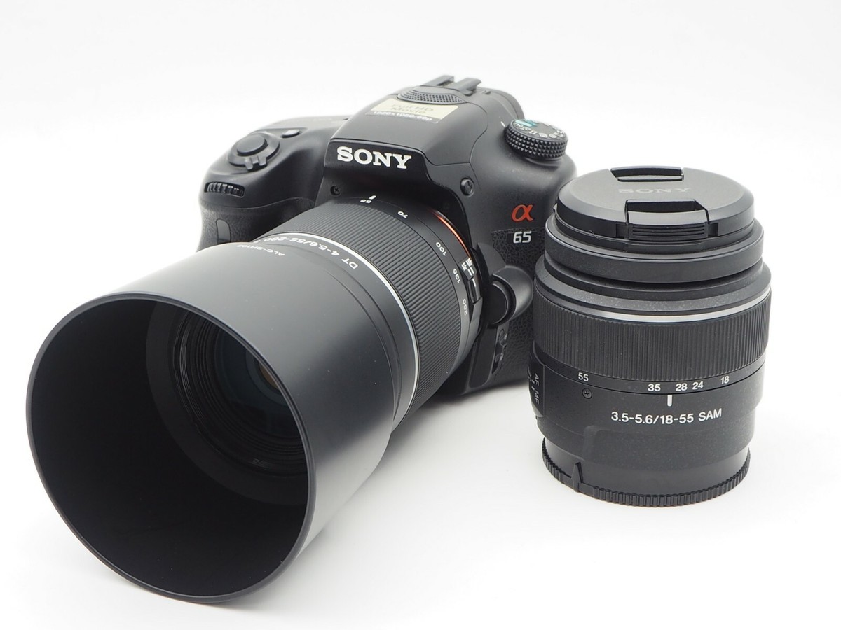 SONY SLT−A65VY Amazon.com : Sony SLT-A65V 24.3 MP Translucent Mirror