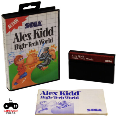 Alex Kidd High Tech World SEGA Master System - Jeux vidéo Alex Kidd High Tech World SEGA Master System - Jeux vidéo