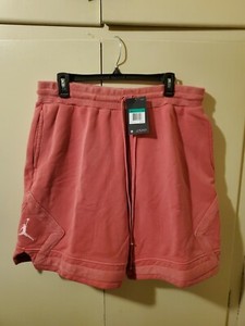 jordan washed wings diamond fleece shorts