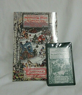 The Fifth Greenbook Guide to Department 56 Villages Book + Wish Lists