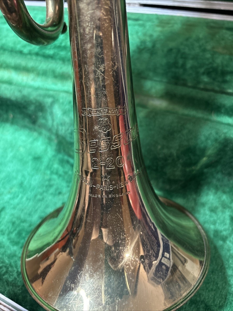 Besson トランペット 美品 Vintage Besson 2-20 Trumpet In Case! | eBay