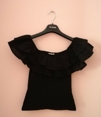 Off Shoulder Maglione Rosa H&m Maglione Spalle Scoperte H&amp