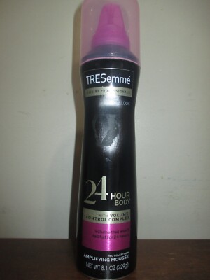 TreSemme 24 Hour Body Foaming Amplifying Mousse Foam 8.1 oz