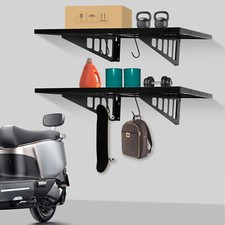 2PACKS 560LBS 24*36in Storage Hooks Wall Mount Garage Organization Rack NEW