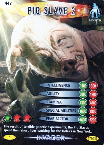Doctor Who Battles In Time Individual Trading Cards ( Cards 351 to 600 ) - Picture 95 of 248