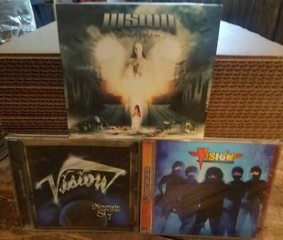 3-CD VISION BUNDLE (2x ex-Lynyrd Skynyrd) S/T + Mountain + Streetfighter Xian Ro