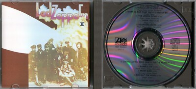 CD von Led Zeppelin mit ihrem 1969er Album '' Led Zeppelin II '' - made in Germany