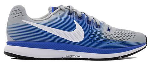 Nike Air Zoom Pegasus 34 Grey Racer Blue