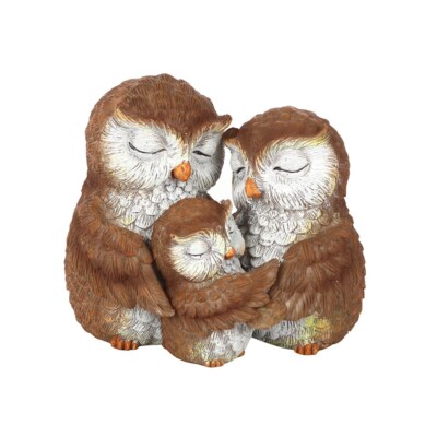 Owl-Ways Sein Zusammen Eule Familie Ornament