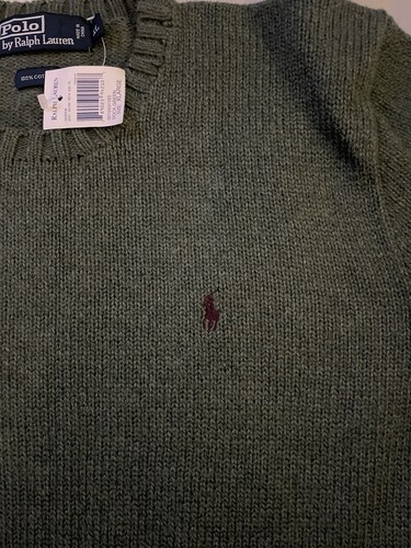 Vintage Polo Ralph Lauren Crewneck Sweater Men’s Size XL Green Preppy Fisherman - Picture 2 of 6
