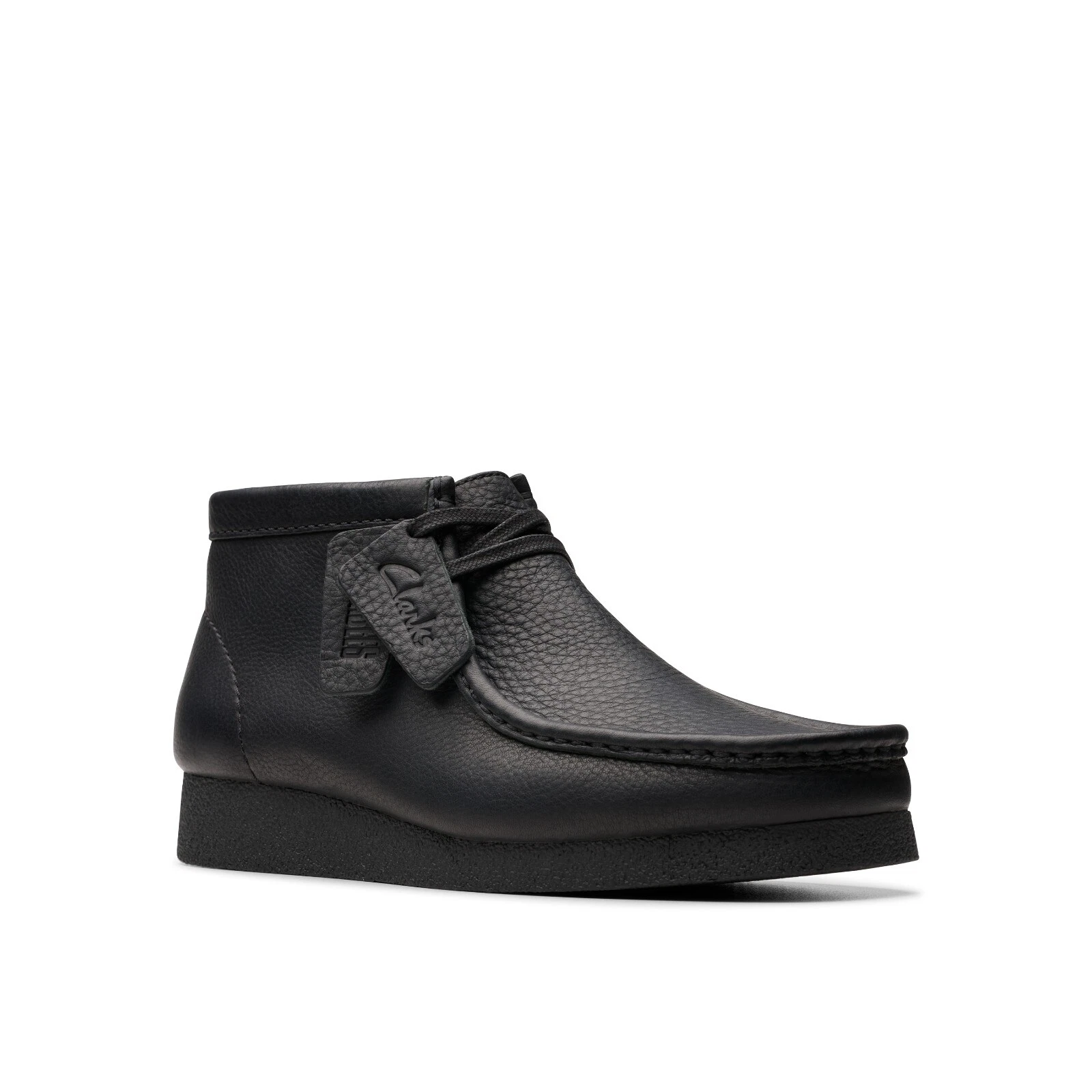 New Men Clarks Wallabee Evo Black Leather Rubber Bottom Comfortable Lace Shoes
Opens in a new window
