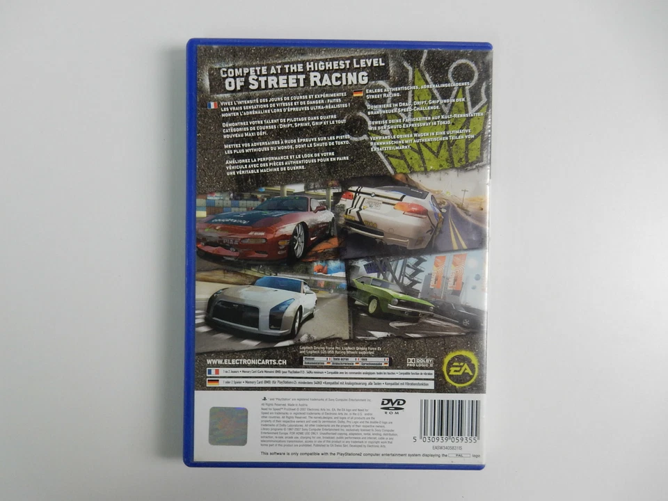 Need for Speed - Pro Street für PS2 - Playstation 2 - CIB - Komplett ! - Bild 2 von 2