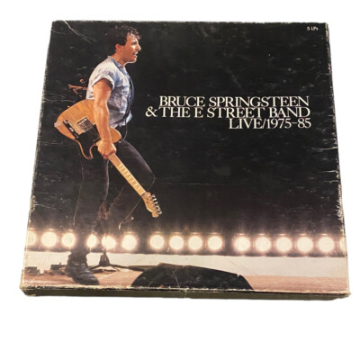 Bruce Springsteen The Street Band Live 1975-85 LP Vinyl 5 Record