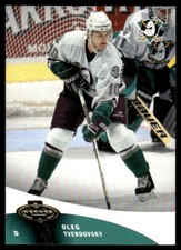 2000-01 Upper Deck Heroes #3 Oleg Tverdovsky Anaheim Mighty Ducks Hockey Card