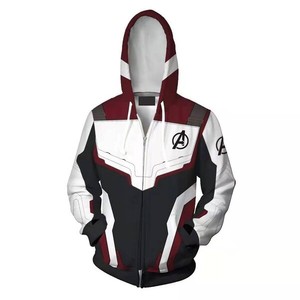 Details About Avengers Endgame Hoodie Outfit Costume Thor Ironman Captain America Jacket Suit
