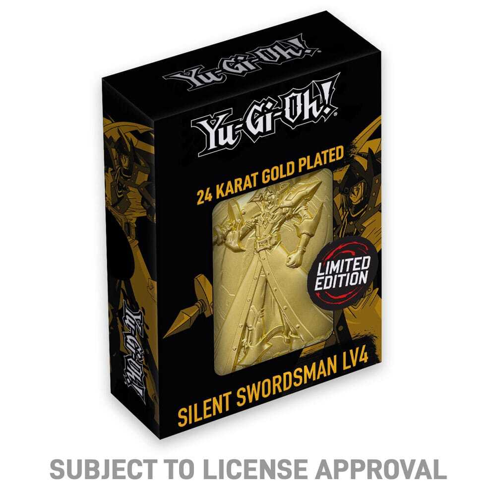 Thumbnail - Yu-gi-oh Replik Karte The Silent Swordsman (vergoldet)