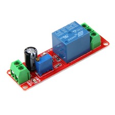  DC 12V Delay Relay Shield NE555 Timer Switch Module, Adjustable 0 - 10 Second 