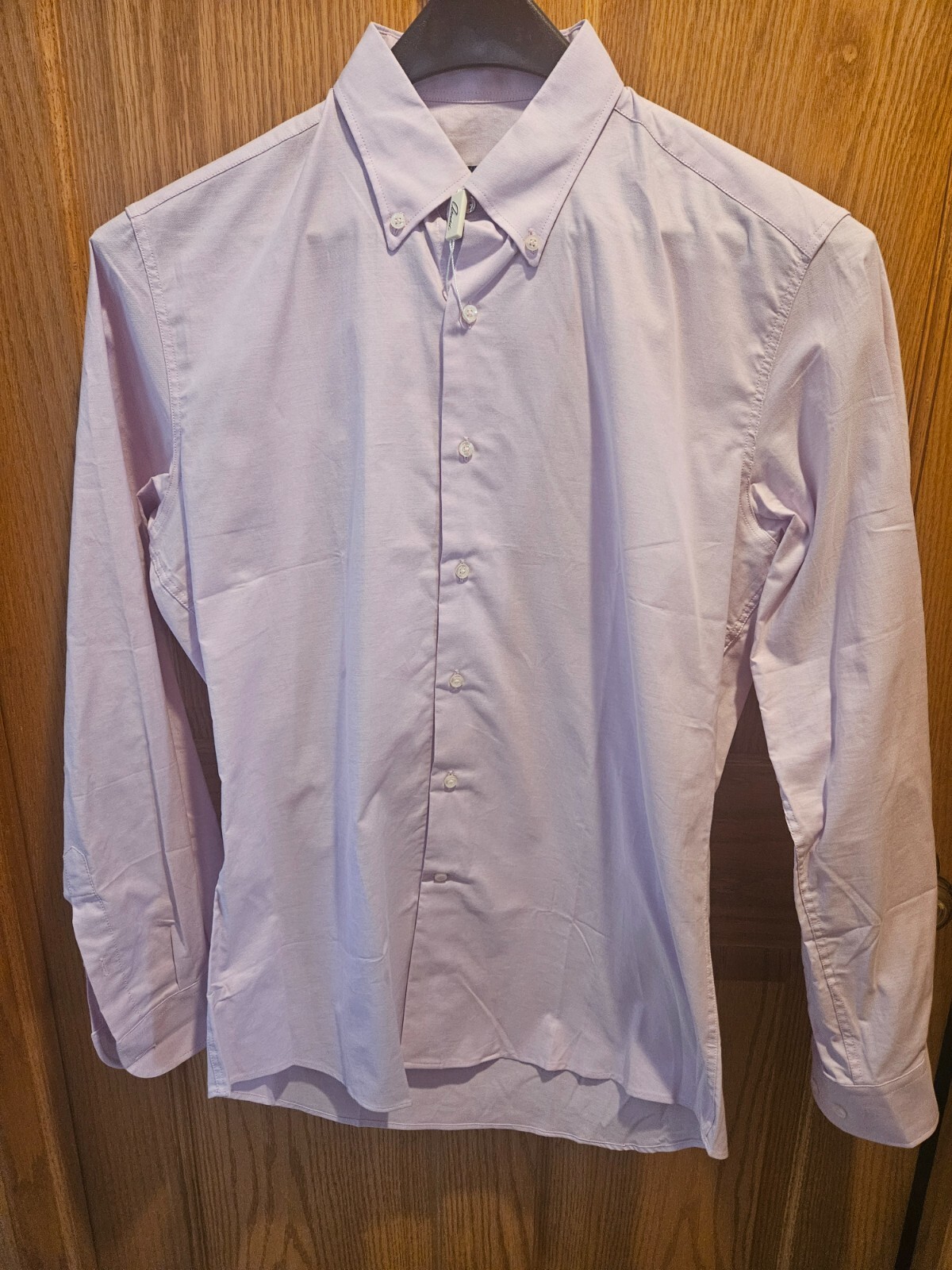 TALLA M ARNAU BARCELONA (NUEVO) Camisa de Vestir Rosa Manga Larga Lote 733