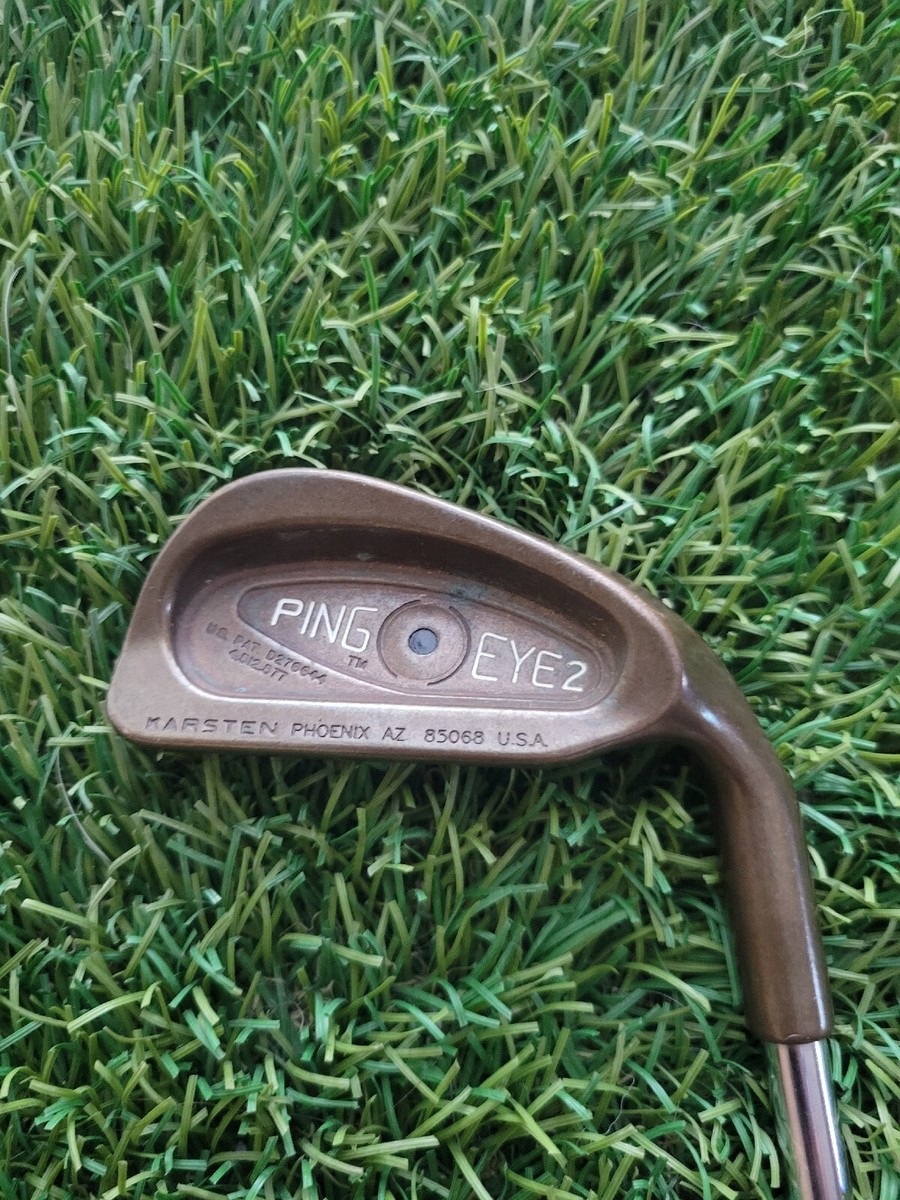 Ping Eye 2 Black Dot Beryllium Copper BeCu 4 Iron Regular Steel Shaft Ping Grip Ping Eye 2 Black Dot Beryllium Copper BeCu 4 Iron Regular Steel Shaft Ping Grip