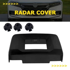 For Honda Accord 2018-2020 Distance Sensor Milliwave Radar Cover + 3Clip Black