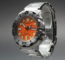 Near MINT Seiko Orange Monster Divers 7S26-0350 SKX781 43mm AT Herrenuhr JAPAN