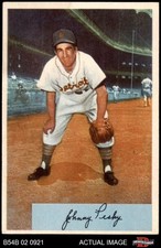 1954 Bowman #135 Johnny Pesky Tigers 6 - EX/MT
